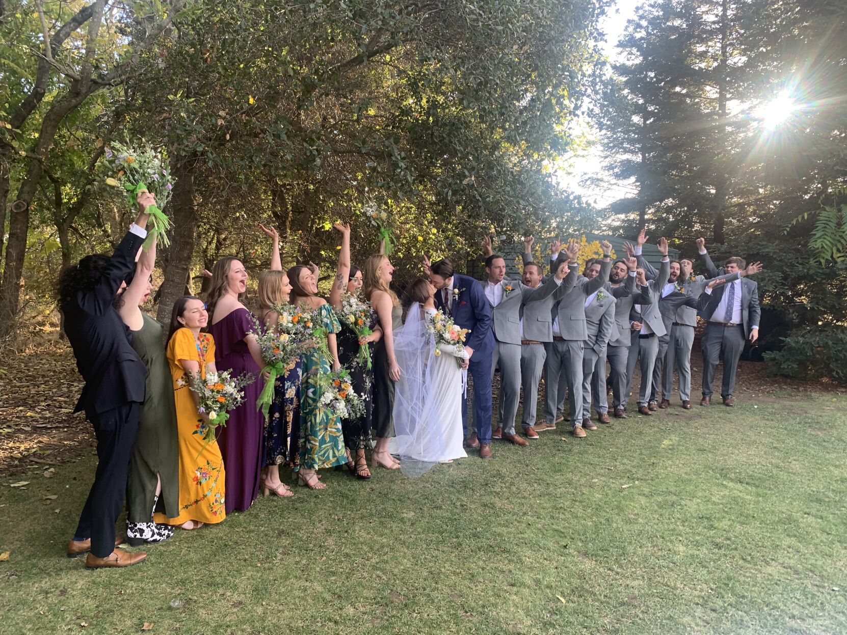 A Huffman family wedding
